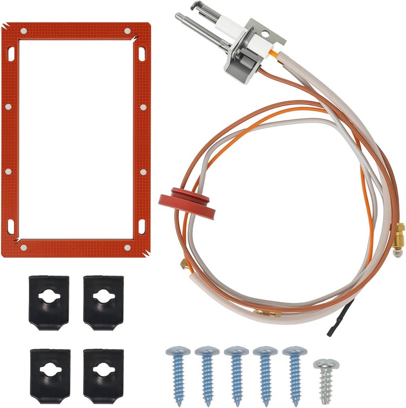 Ketofa Upgraded SP20075 Pilot & Igniter Assembly, Compatible with Rheem Richmond Water Heater Parts, PROTECH & GE Units, Natural Gas Water Heater Pilot Assembly Replacement - Image 1
